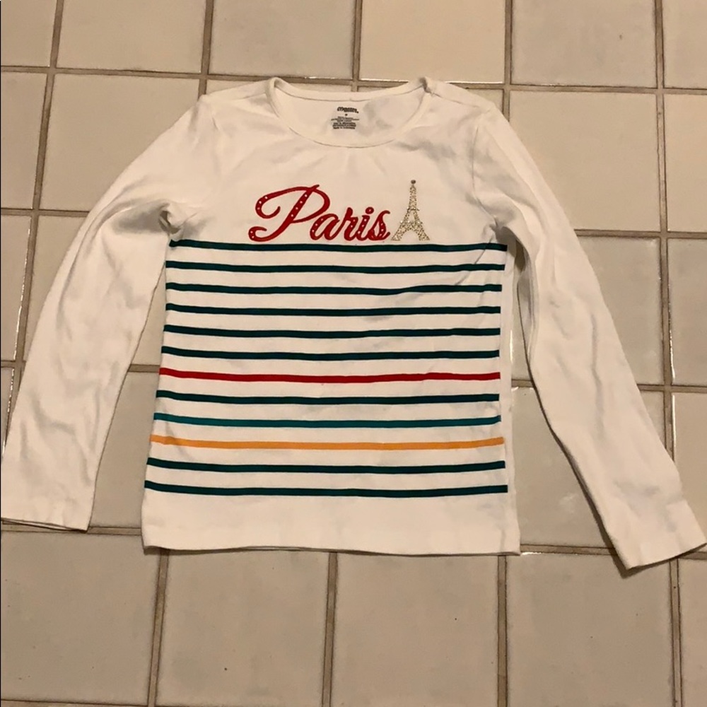 💃Gymboree girls Paris Tee